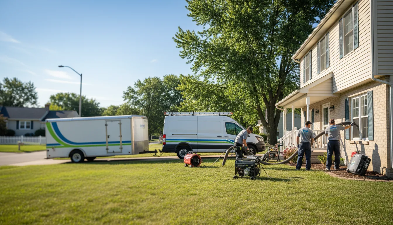 Flooded Basement Restoration And Cleanup With Repair in Newberry, MI near me